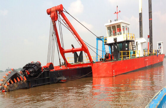 Hydraulic Cutter Suction Dredger Sand Dredging Machine with Submerged Arc Welding