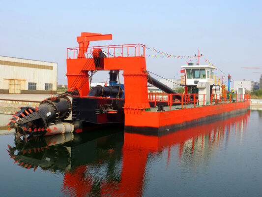 500m3/h Working Capacity Hydraulic Winch Sand Dredger with Customizable Cutter Suction Dredging