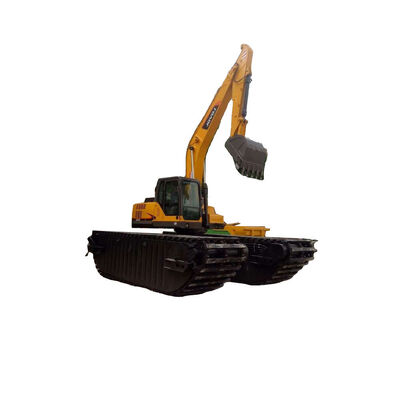 Energy Mining Amphibious Excavator 150cm Draught 500m3/h Working Capacity