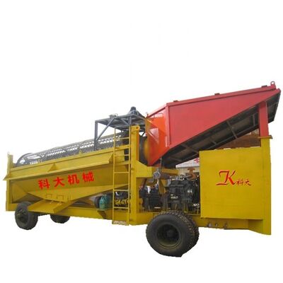 New Product 2020 Gold Trommel Wash Plant for Alluvial Gold Washing with Steel Material Construction