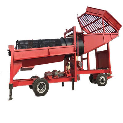 New Product 2020 Gold Trommel Wash Plant for Alluvial Gold Washing with Steel Material Construction