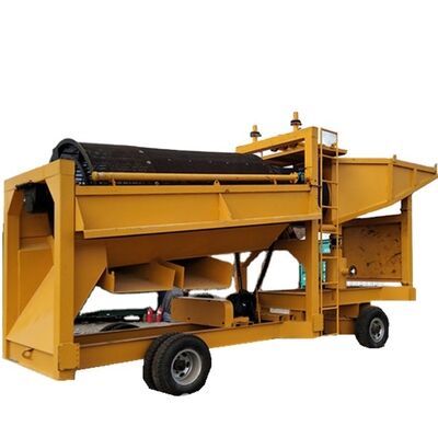 Alluvial Gold Wash Plant 2-500 Mesh Screen 20-120 T/H with Water Washing System