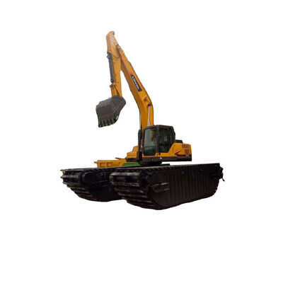 15m Dredging Depth Amphibious Dredging Machine 130kw With 700m³/H Working Capacity