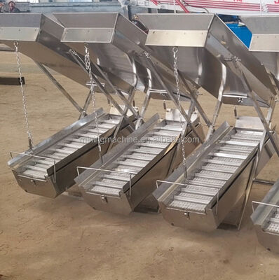 High Separation Capability Gold Mining Dry Washer 1-3t/h 1350*550*1500 mm