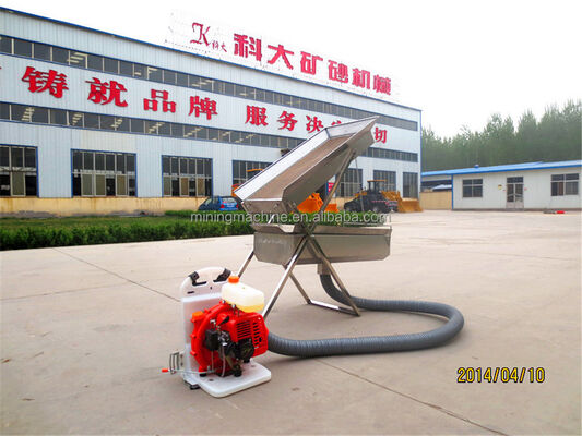 High Separation Capability Gold Mining Dry Washer 1-3t/h 1350*550*1500 mm