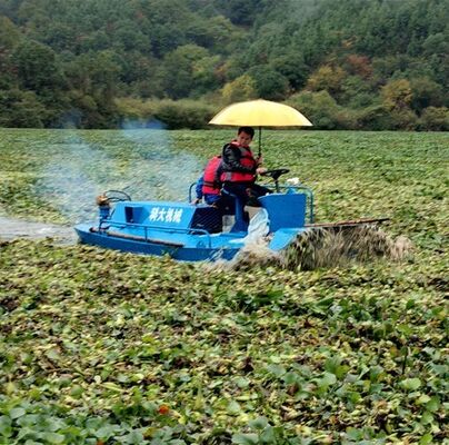 Diesel Powered Aquatic Weed Harvester with 10m Dredging Depth and 4000m2/h Cutting Area for Efficient Waterway Maintenance