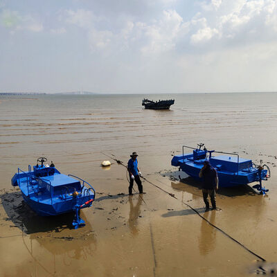 Mini Harvester Aquatic Weed Harvester with 3000m2/H Capacity 1600mm Mowing Width and 2-7km/h Working Speed