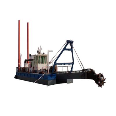 Small Sand Dredging Cutter Suction Dredger Submersible Pump and Hydraulic Head 12 Inch