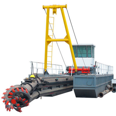 8 Inch Hydraulic River Sand Dredger CSD200 Small Cutter Suction Dredging with Pump Engine
