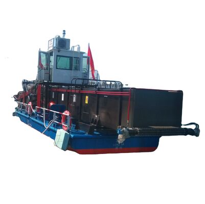 Diesel Cutter Suction Dredger 130Kw with Trailing Suction Hopper