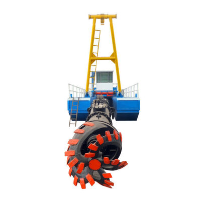 Small Csd200 Head Cutter Suction Dredger Ships 40000 KG Capacity 8 Inch