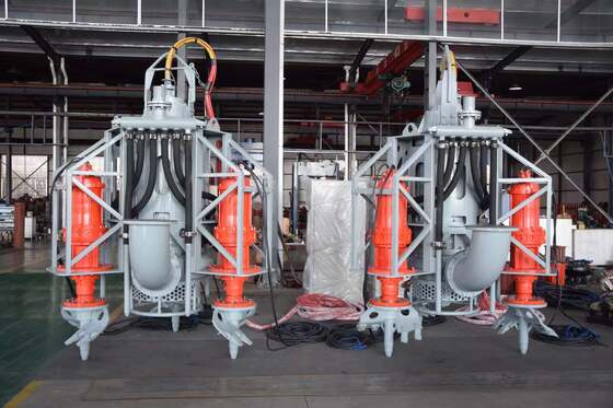 Diesel Powered Submersible Pump 100kw Total Power 980 Rotation Speed