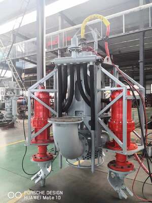Diesel Powered Submersible Pump 100kw Total Power 980 Rotation Speed