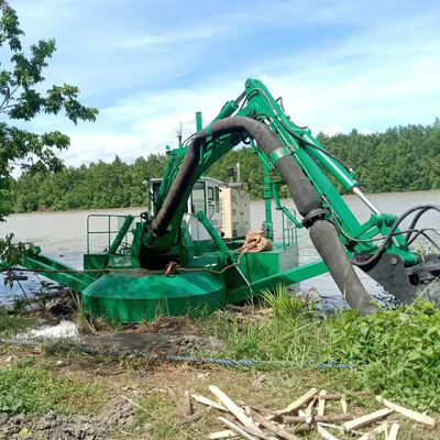 Corrosion Resistant Amphibious Dredger for Port River Lake Sea Usage