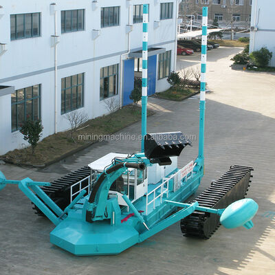 40 Inch Draught Amphibious Dredger with 194KW Cummins Engine
