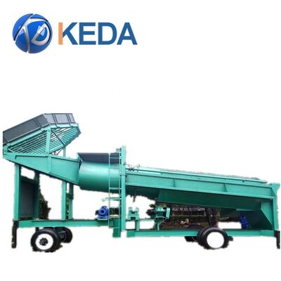 50mm Inlet / Outlet Mini Dredger 33m3/h Water Flow 5hp Total Power for Gold Mining