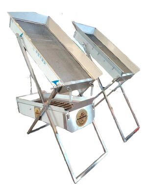 High Capacity Gold Dry Washer Machine 1.25kw for Gravity Gold Mining