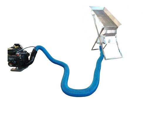 High Capacity Gold Dry Washer Machine 1.25kw for Gravity Gold Mining