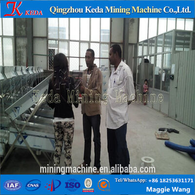 Customized Gold Dry Washer for Arid Region Gold Mining ISO 9001:2008 Standard