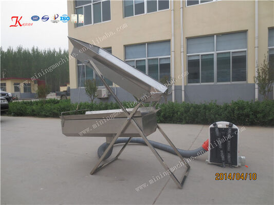 Portable Gravity Separator Gold Dry Washer with 90% Extract Gold Efficiency