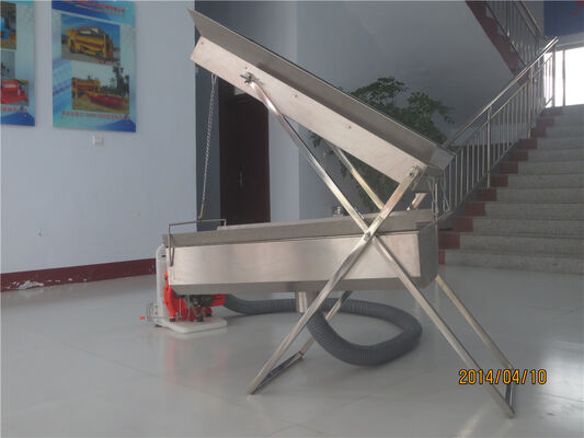 Portable Gold Dry Washer 7.3kg Weight 1080m3/h Blower Capacity 0.5-0.8t/h