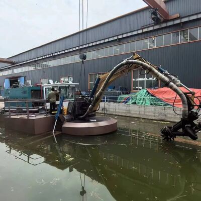Watermaster Amphibious Dredger Multifunctional 40 Inch Draught 20t Weight