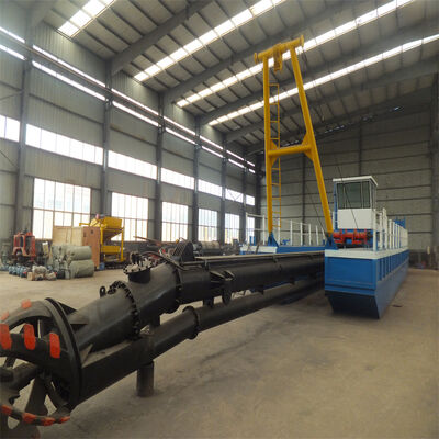 16 Inch Cutter Suction Dredger for Small Gold Extraction Diesel Powered Chain