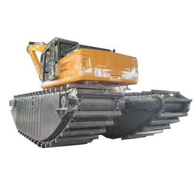 194KW Engine Amphibious Dredger for Weed Removal / Dirt Excavation