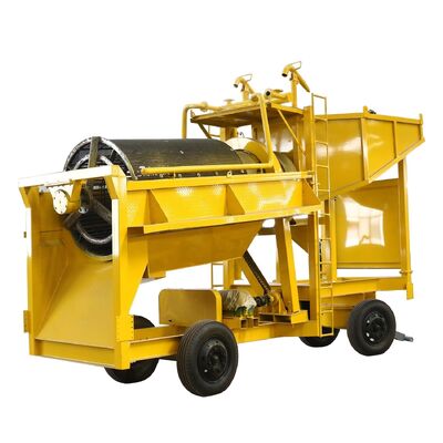 Mobile Gold Trommel Wash Plant 50-300t/h Capacity for Energy Mining