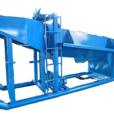 Small Capacity Trommel Gold Wash Plant Customized Diesel Driven