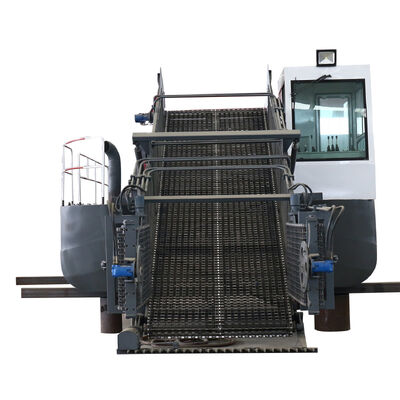 Automated Aquatic Weed Harvester with 1 m Dredging Depth and Hydraulic System for Efficient Water Plant Removal