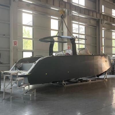 Multifunctional Aluminum Alloy Boat 8.6m with 45kt Max Speed Deluxe Customization