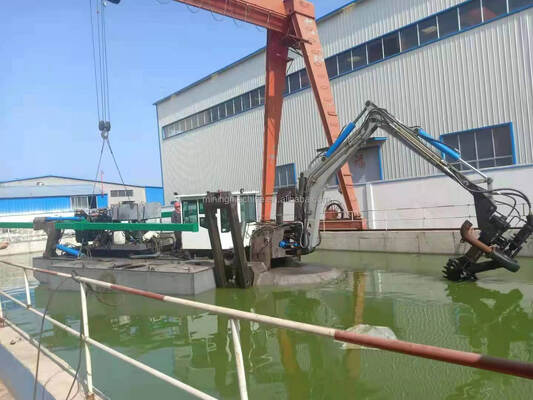 Water Master Dredger Amphibious Excavator with 1500m Discharging Distance