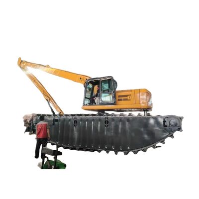 Swamp Amphibious Excavator 90kw 500m³/h Working Capacity for Construction Works
