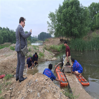 Small Gold Panning Machine 30kw Power 5-15t/h Working Capacity