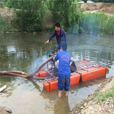 Mini Gold Mining Dredger with Engine Pump Core Components
