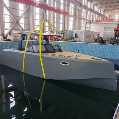 Multifunctional Aluminum Alloy Boat With Bedroom Bathroom Width 2.5m