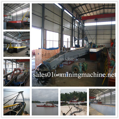 Water Pump Rongchen Jet Suction Dredger Pipeline Or Barge Discharge Method Suitable for River Harbor and Coastal Dredging Projects