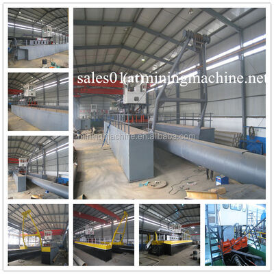 Water Pump Rongchen Jet Suction Dredger Pipeline Or Barge Discharge Method Suitable for River Harbor and Coastal Dredging Projects