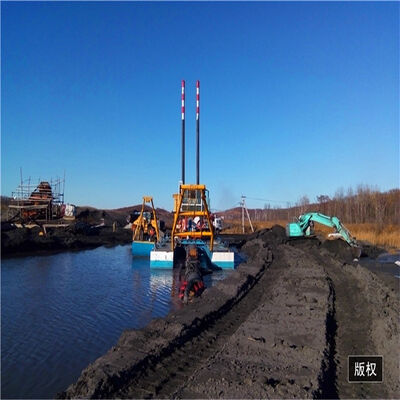 Water Pump Rongchen Jet Suction Dredger Pipeline Or Barge Discharge Method Suitable for River Harbor and Coastal Dredging Projects
