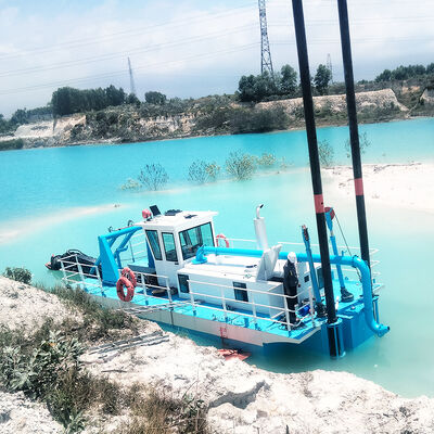 20 Inch Hydraulic Cutter Suction Dredger with 1100m3/h Workload and 10m Dredging Depth for Sand Mining