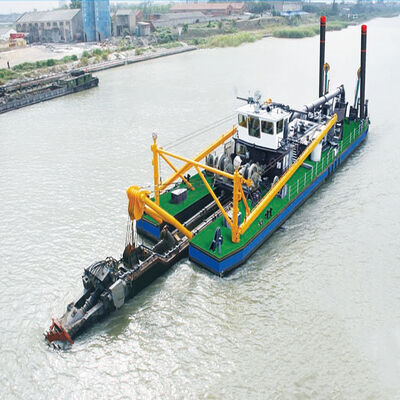 450m³/h Efficiency Diesel Engine Powered Cutter Suction Dredger for Versatile River and Lake Sand Dredging