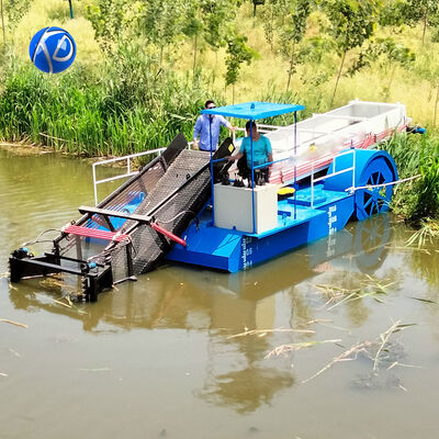 Keda High Efficiency Aquatic Weed Harvester with 150mm Working Width, 30-50 HP Tractor Power and 12 Tons Load Capacity
